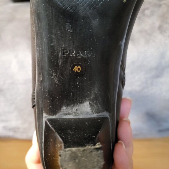 PRADA Boots Size 40 / US 10 Brown - Picture 9 of 10